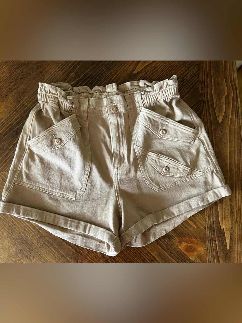 AMERICAN EAGLE Khaki Shorts Stretch